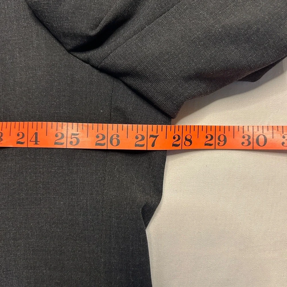 Oak Hill DXL Perfect Fit Blazer Mens 52L Gray Wool Blend Suit Jacket Sport Coat